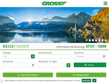 Tablet Screenshot of gross-international.de